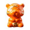 750ml Orange Ceramic Wine Bottle Wine Jar Tiger Wine Vase Flask Flagon