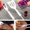 9PCS BBQ Grill Accessories for Top Chef - Professional Grill Tools Set & Basic BBQ Tools for Backyard Restaurant Outdoor Kitchen - Gifts for Father
