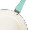 HAWOK Frying Pan Set Pressed Aluminum Ceramic Non-stick Coating with BAKELITE Handles, PFAS-Free 8', 10' & 12', 5 Piece