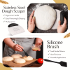 Anti-counterfeit bread basket, sourdough baking supplies, complete sourdough beginner kit, bread lamella, Danish dough whiskey, bread basket
