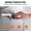 Pull Out Trash Drawer 19.7W x 26.5H Inch Outdoor Kitchen Drawers Stainless Steel with Trash Bag Ring for BBQ Island or Grill Station