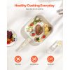 17 Piece Pots and Pans Set Nonstick, Detachable Handle Cookware, Space Saving Induction cookware set, Kitchen RV Cooking Sets, with Frying, Sauce