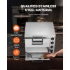 Commercial Pizza Oven Countertop, 16-Inch Double Deck Layers, Stainless Steel Electric Pizza Oven with Stone and Handle