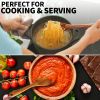 Six-piece wooden cooking spoon set – heat-resistant