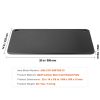 Pizza Steel, 20" x 14" x 3/8" Pizza Steel Plate for Oven, Pre-Seasoned Carbon Steel Pizza Baking Stone with 20X Higher Conductivity