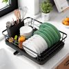 Dish Drying Rack for Kitchen Counter Stainless Steel