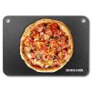 Pizza Steel, 20" x 14" x 3/8" Pizza Steel Plate for Oven, Pre-Seasoned Carbon Steel Pizza Baking Stone with 20X Higher Conductivity