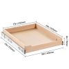 Pull Out Cabinet Organizer, 17"W x 21"D Cabinet Drawer, Soft Close Slide out Shelf, Heavy-Duty Sliding Wood Drawer