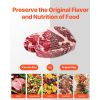 Vacuum Sealer Bags, 2 Rolls 11 In x 50 Ft, Non-BPA Food Grade Seal A Meal Bags, Customizable Freezer-friendly Vac Sealing Bag for Food Saver