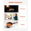 17 Piece Pots and Pans Set, Granite Nonstick Detachable Handle Cookware, Space Saving Induction Cookwares, Kitchen RV Cooking Sets with Frying, Sauce