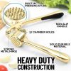 Kitchen Premium Garlic Press with Soft