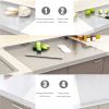 XXL 304 Stainless Steel Cutting Board  Anti-Slip & Mildew-Proof! No More Moldy Wooden Boards | Heavy-Duty & Food-Safe, Easy to Clean – Chop Meat